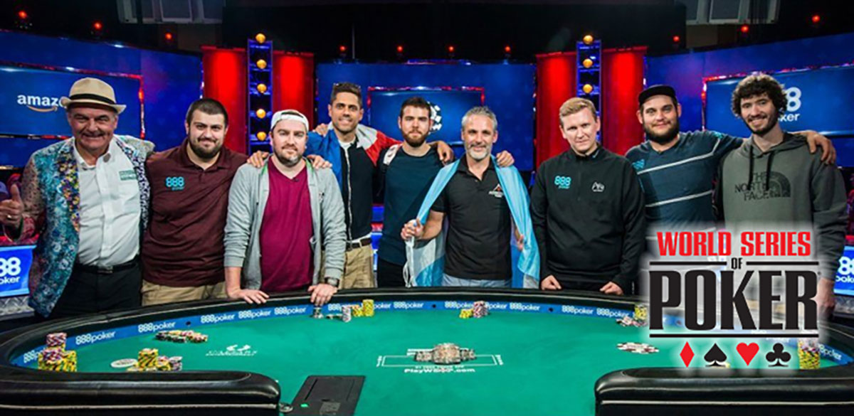 2017 WSOP finaalipöytä